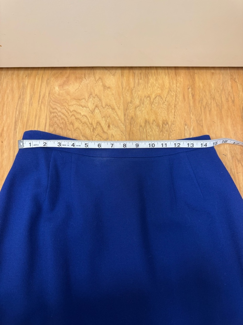 Albert Nipton Blue Suit Skirt - Picture 5 of 8